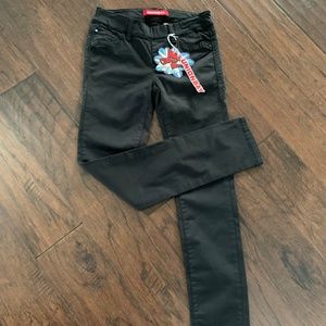 Unionbay Girls Pull On Jeans Black